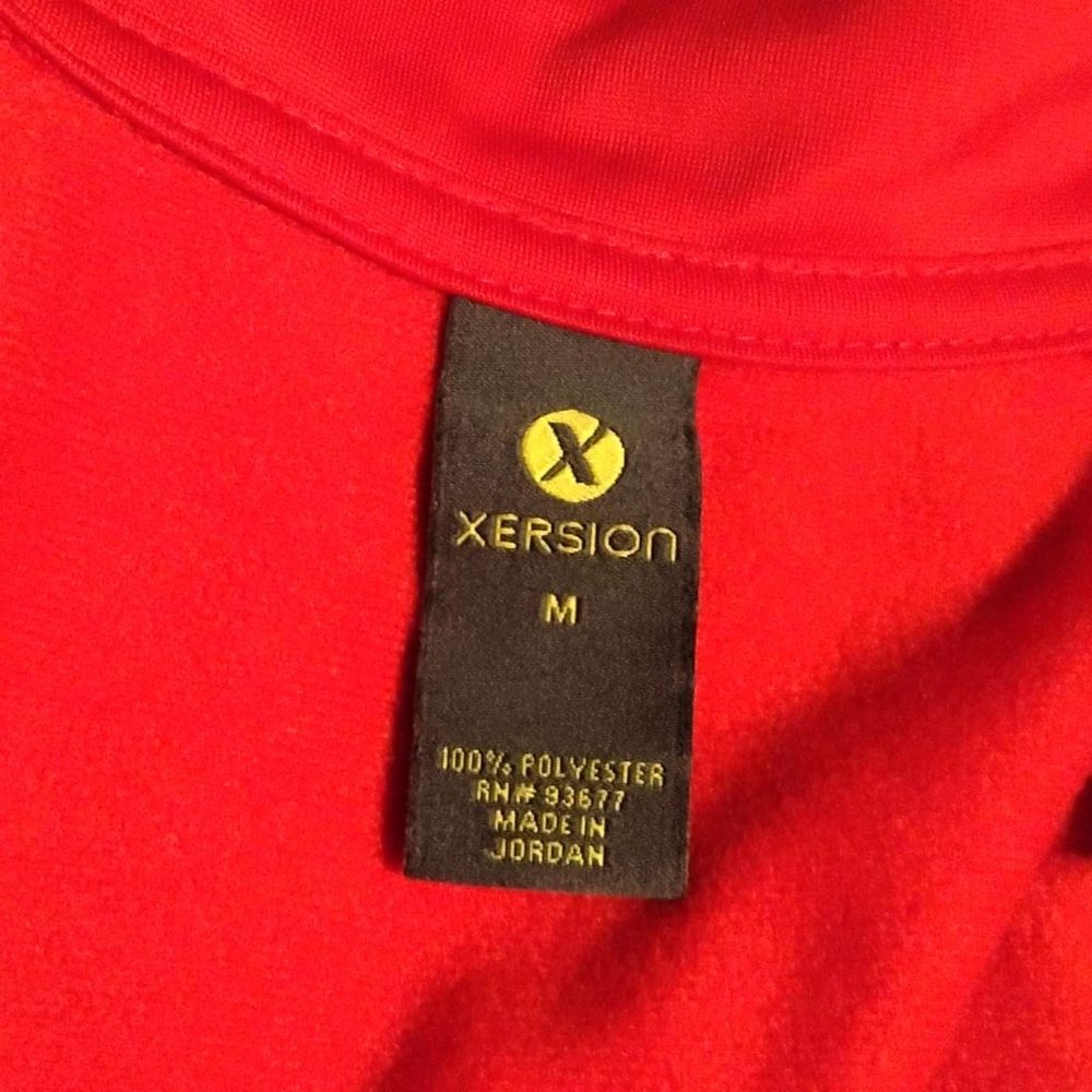 Red Xersion Track Jacket M - Picture 3 of 6